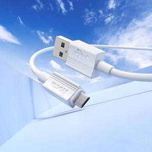 Kabelis USB-A į Micro USB Hoco 2,4A 1 m X107 baltas