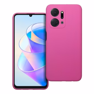 Silikoninis dėklas 2mm HONOR X7A rožinis