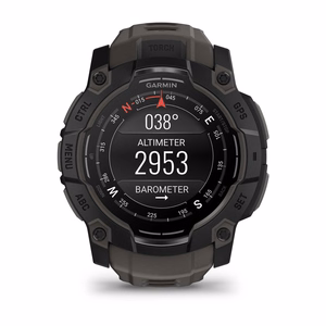 Garmin Instinct 3 AMOLED išmanusis laikrodis juodas/anglies