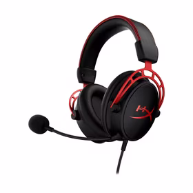 Ausinės HyperX Cloud Alpha raudonos HX-HSCA-RD/EM