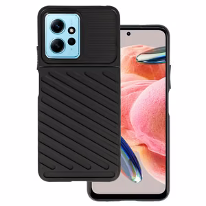 Thunder dėklas telefonui Xiaomi Redmi Note 12 4G juodas