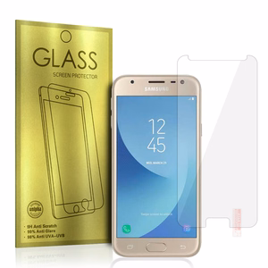 Grūdintas stiklas auksinis SAMSUNG GALAXY J3 (2017)