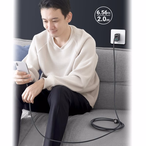 Acefast C4-03 Black USB-C - USB-C PD QC кабель 100W 5A 480Mb/s 2m - черный