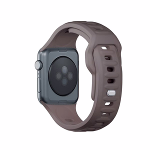 42/44/45/46/49 mm Taupe (big) - 3mk Silicone Watch Strap for Apple