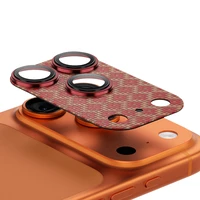 Benks Tempered glass Armor Warrior Lens (OR69) for Iphone 17 Pro ArmorGrid orange (camera island)