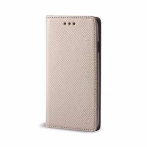 Išmanusis Magnet dėklas for Xiaomi Redmi 15 4G EU / 15 5G EU (171,08 x 82,05 x 8,55) auksinis