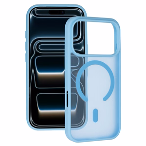 Tel Protect Aura Matte Magsafe dėklas Iphone 17 Pro, mėlynas