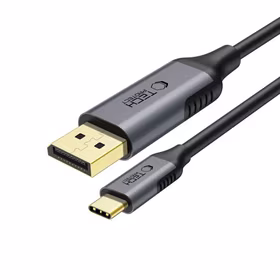 Tech-Protect UltraBoost USB-C į DisplayPort 1.4 8K 60Hz laidas 180cm - juodas