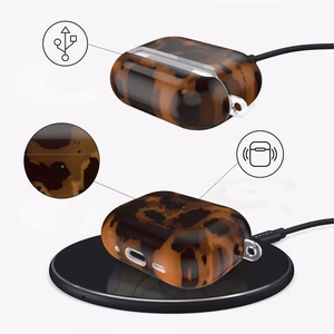 Tech-Protect Lamano deklas AirPods 4 - rudas ir juodas