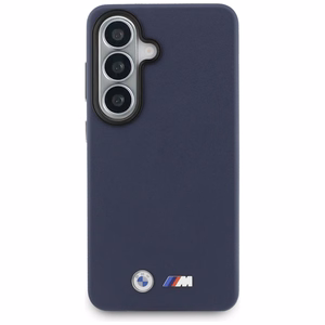 BMW M Metal Logo MagSafe dėklas Samsung Galaxy S26 - Navy mėlynas