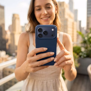 Case for iPhone 16 PRO Easy Dual blue