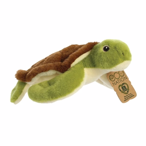 Eco Nation ekologiškas pliušinis žaislas – jūrinis vėžlys, 27 cm