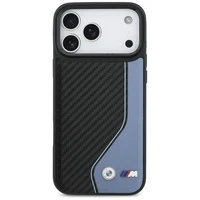 BMW M Carbon Logo Magnetinis dėklas telefonui iPhone 17 Pro Max - mėlynas