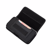 Vertikalus universalus dėklas OXFORD modelis 2 IPHONE 6 / 7 / 8 / 12 MINI / 13 MINI / SAMSUNG A40 / S5 juodas