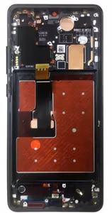 Ekranas Huawei P30 PRO su lietimui jautriu stikliuku ir rėmeliu Black OLED