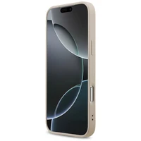 "Guess 4G Small 4G" ir "Classic MagSafe" dėklas "iPhone 17 Pro Max" - rožinis