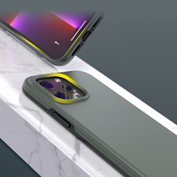 Dėklas telefonui iPhone 13 Pro – atsparus kritimui, skirtas MagSafe, juodas (PC0113-MFM-GN)