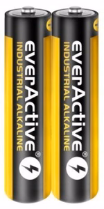 Šarminės baterijos everActive Industrial Alkaline LR03 AAA - kartoninė dėžutė - 40 vnt.