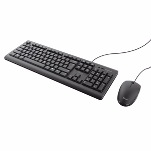 Trust Primo klaviatūra USB QWERTY Anglų (JAV) Juoda