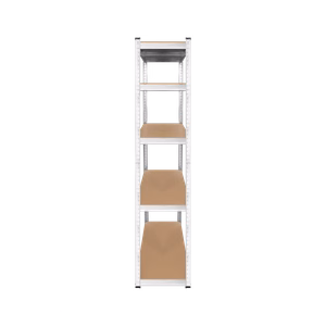 Металлический складской стеллаж Rebel 180 x 90 x 40, серебристый