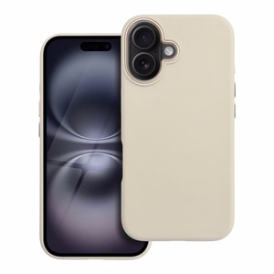Чехол для iPhone 16 Forcell F-Protect Frame Premium совместим с MagSafe античный белый