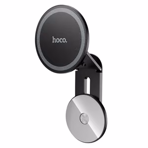 Magnetic Car Phone Holder for back of screen Hoco H93 black