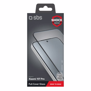 SBS Full Cover grūdintas stiklas, skirtas Xiaomi 15T Pro