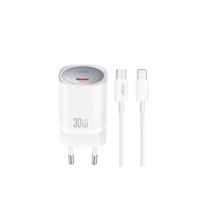 XO sieninis įkroviklis CE20 PD 30W 1x USB-C baltas