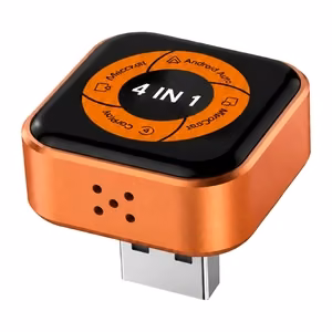CARLINKIT Mini Ultra 6 belaidis adapteris, skirtas CarPlay ir Android Auto