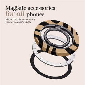 MIO Swirl Magsafe Dėklas su žiedu
