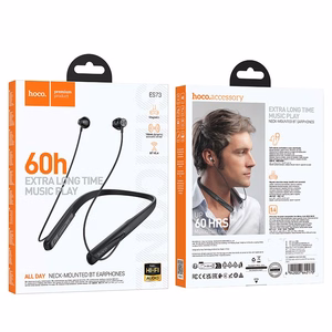 HOCO belaidės ausinės bluetooth ES73 juodos