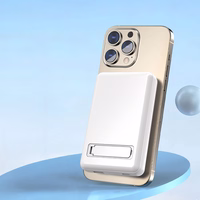 Išorinė baterija Dudao K14S+ 10000mAh 20W USB-A / USB-C / Magnetinis su stovu - balta