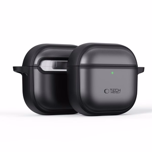 Tech-Protect silikoninis dėklas AirPods Pro 3 matinis juodas