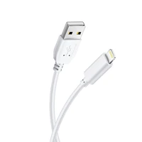 BLUE STAR LITE kabelis 3A USB A į Lightning 1,2 m baltas