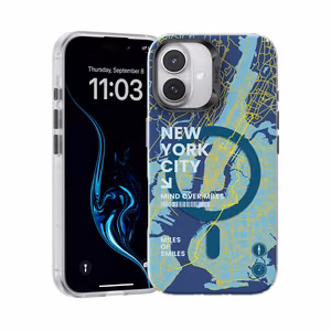Benks Magnetinė City New York dėklas Iphone 16 Plus