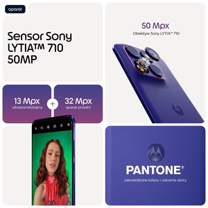 Motorola edge 70 fusion 17,2 cm (6.78") Dviguba SIM jungtis Android 16.0 5G C tipo USB 12 GB 256 GB 7000 mAh Violetinė