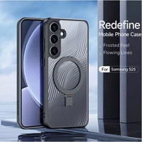 Dėklas Dux Ducis "Aimo Mag Stand" Samsung S931 S25 juodas