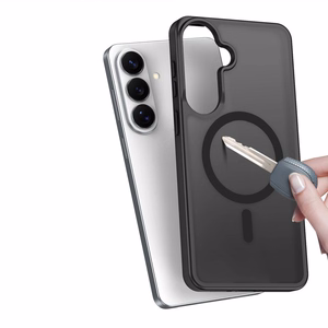 Dėklas Dux Ducis Yind MagSafe Samsung S942 S26 juodas