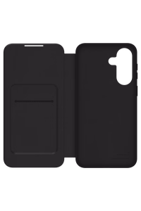 FWA576A piniginės tipo atverčiamas dėklas Samsung Galaxy A57, juodas