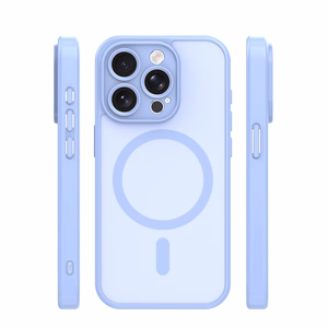 Mag Matt dėklas iPhone 15 Pro 6,1" šviesiai mėlynas