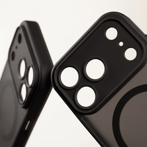 Mag Matt dėklas iPhone 17 Pro Max 6,9'' juodas