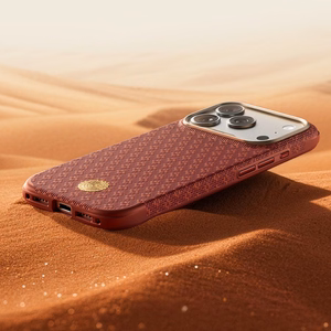 Benks ArmorGrid Edge X9 Air Navigator kevlaro dėklas (C.K.FL.AP.RD.X070) iPhone 18 Pro Max/17 Pro Max, raudonas (Sawy Red)