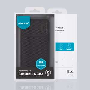 Nillkin CamShield S dėklas iPhone 14 Pro Max šarvuotas dangtelis kameros apsauga žalias