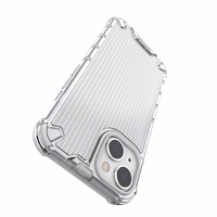 Ombre Protect dėklas iPhone 14 rožinė ir mėlyna šarvuotas dėklas