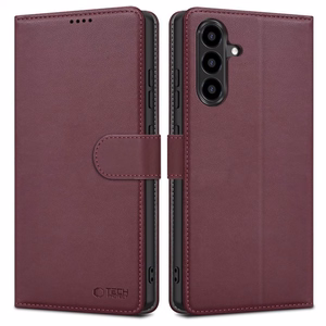 Tech-Protect Wallet Case for Samsung Galaxy A27 5G - Burgundy