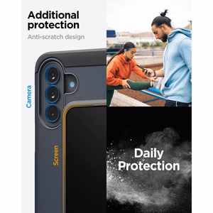 Spigen Tough Armor dėklas Galaxy A57 5G Metal Slate