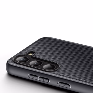 Dux Ducis Fino dėklas Samsung Galaxy S23+ su silikoniniu rėmu juodas
