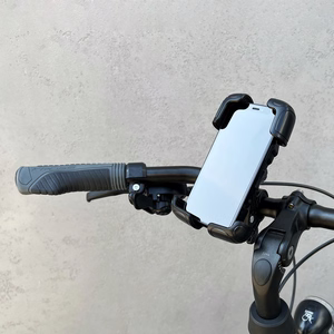 Wozinsky tvirtas telefono laikiklis dviračiui, motociklui, paspirtukui, juodas (WBHBK6)