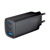 Gembird TA-UC-PDQC65-01-BK mobiliojo įrenginio kroviklis Universalus Juoda AC Spartusis įkrovimas Vidaus