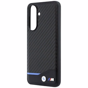 BMW dėklas Samsung A37 (PU Carbon) juodas